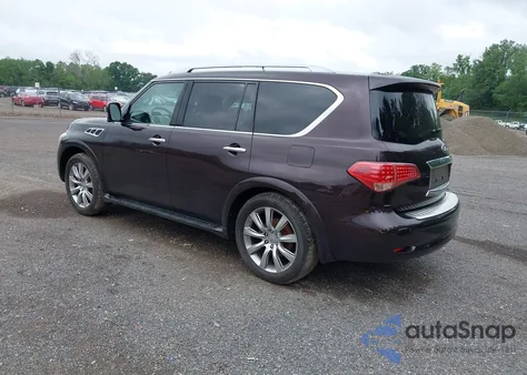 2012 Infiniti Qx56 from USA, damaged, VIN JN8AZ2NE0C9015810